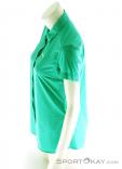 Salewa Puez Minicheck Dryton SS Womens Outdoor Shirt, , Green, , Female, 0032-10517, 5637590463, , N2-07.jpg