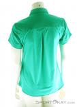 Salewa Puez Minicheck Dryton SS Womens Outdoor Shirt, Salewa, Green, , Female, 0032-10517, 5637590463, 4053865850354, N2-12.jpg