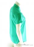 Salewa Puez Minicheck Dryton SS Womens Outdoor Shirt, Salewa, Vert, , Femmes, 0032-10517, 5637590463, 4053865850354, N2-17.jpg