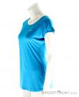 Salewa Puez Melange Dry Shirt Womens T-Shirt, , Blue, , Female, 0032-10518, 5637590479, , N1-06.jpg