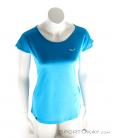 Salewa Puez Melange Dry Shirt Womens T-Shirt, Salewa, Bleu, , Femmes, 0032-10518, 5637590479, 0, N2-02.jpg