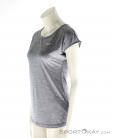Salewa Puez Melange Dry Shirt Womens T-Shirt, , Gray, , Female, 0032-10518, 5637590482, , N1-06.jpg
