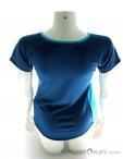 Salewa Sporty B Shirt Womens T-Shirt, Salewa, Blue, , Female, 0032-10519, 5637590505, 4053865832572, N3-13.jpg