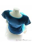 Salewa Sporty B Shirt Womens T-Shirt, Salewa, Bleu, , Femmes, 0032-10519, 5637590505, 4053865832572, N4-14.jpg