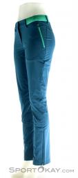 Salewa Pedroc 3 Dst Pant Womens Outdoor Shorts, Salewa, Blue, , Female, 0032-10520, 5637590523, 0, N1-06.jpg
