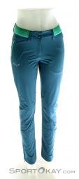 Salewa Pedroc 3 Dst Pant Womens Outdoor Shorts, Salewa, Blue, , Female, 0032-10520, 5637590523, 0, N2-02.jpg