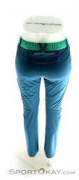 Salewa Pedroc 3 Dst Pant Womens Outdoor Shorts, Salewa, Bleu, , Femmes, 0032-10520, 5637590523, 0, N3-13.jpg