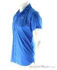 Salewa Puez Minicheck Dry Mens Shirt, Salewa, Bleu, , Hommes, 0032-10527, 5637590636, 4053865849631, N1-06.jpg