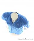 Salewa Puez Minicheck Dry Mens Shirt, , Blue, , Male, 0032-10527, 5637590636, , N4-04.jpg