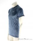 Salewa Puez Melange Dry Shirt Mens T-Shirt, Salewa, Blue, , Male, 0032-10528, 5637590641, 4053865828292, N1-06.jpg