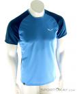 Salewa Sporty B Shirt Mens T-Shirt, , Blue, , Male, 0032-10529, 5637590667, , N2-02.jpg
