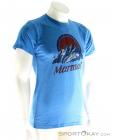 Marmot Pikes Peak SS Mens T-Shirt, , Blue, , Male, 0066-10284, 5637592065, , N1-01.jpg