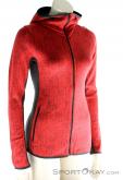 Icebreaker Away LS Zip Hood Womens Outdoor Sweater, , Red, , Female, 0011-10212, 5637592327, , N1-01.jpg