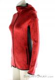 Icebreaker Away LS Zip Hood Womens Outdoor Sweater, , Rojo, , Mujer, 0011-10212, 5637592327, , N1-06.jpg