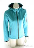 CMP Softshell Womens Outdoor Jacket, CMP, Turquoise, , Female, 0006-10318, 5637593254, 8055199757923, N2-02.jpg
