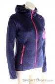 CMP Strickfleece Womens Outdoor Sweater, CMP, Blue, , Female, 0006-10319, 5637593265, 8055199758036, N1-01.jpg