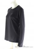 Asics LS Top Womens Shirt, , Noir, , Femmes, 0103-10202, 5637593353, , N1-06.jpg
