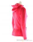 CMP Fix Hood Strickfleece Jacket Damen Outdoorsweater, , Pink-Rosa, , Damen, 0006-10327, 5637593463, , N1-16.jpg
