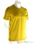 Arcteryx Arc Word SS Mens T-Shirt, Arcteryx, Yellow, , Male, 0213-10229, 5637594620, 686487230439, N1-01.jpg