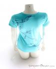 E9 Twig SS Womens T-Shirt, , Turquoise, , Female, 0209-10076, 5637594667, , N3-13.jpg