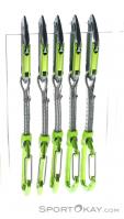 Climbing Technology Lime Mix DY 12cm 5 Pack Quickdraw Set, Climbing Technology, Multicolore, , , 0094-10067, 5637599099, 0, N2-02.jpg