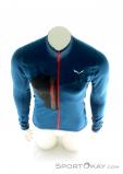 Salewa Pedroc PTC Full Zip Mens Outdoor Sweater, Salewa, Blue, , Male, 0032-10550, 5637607327, 4053865830530, N3-03.jpg