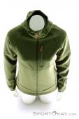 Salewa Puez PL W FZ Hoody Women Outdoor Jacket, , Olive-Dark Green, , Female, 0032-10557, 5637610542, , N3-03.jpg
