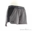 Under Armour Play Up 2.0 Shorts Womens Fitness Shorts, Under Armour, Gray, , Female, 0001-10456, 5637612639, 190085386264, N1-01.jpg