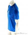 Salomon Stroll Logo SS Tee Mens T-Shirt, Salomon, Blue, , Male, 0018-10830, 5637614117, 889645223049, N2-07.jpg
