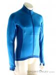 Dynafit Ultra LS Zip Tee Mens T-Shirt Sweater, Dynafit, Blue, , Male, 0015-10642, 5637617118, 4053865653733, N1-01.jpg