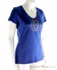 Arcteryx Cam S/S V-Neck Womens T-Shirt, Arcteryx, Bleu, , Femmes, 0213-10243, 5637617301, 686487129184, N1-01.jpg