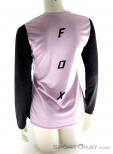 Fox Indicator LS Asym Jersey Womens Biking Shirt, Fox, Noir, , Femmes, 0236-10167, 5637619381, 884065887024, N2-12.jpg