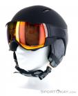 Salomon Mirage+ Photochromic Womens Ski Helmet, Salomon, Black, , Female, 0018-10840, 5637619433, 889645654447, N1-06.jpg