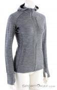 Icebreaker Quantum L/S FZ Womens Sweater, , Gray, , Female, 0011-10237, 5637621134, , N1-01.jpg