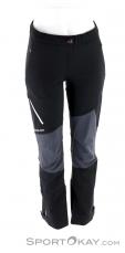 Ortovox Piz Duleda Pants Womens Ski Touring Pants, , Black, , Female, 0016-10697, 5637621182, , N2-02.jpg