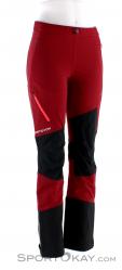 Ortovox Piz Duleda Pants Womens Ski Touring Pants, Ortovox, Red, , Female, 0016-10697, 5637621186, 4251422501866, N1-01.jpg