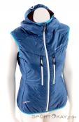 Ortovox Lavarella Vest Womens Ski Touring Vest, , Blue, , Female, 0016-10702, 5637621270, , N2-02.jpg