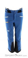 Ortovox Bacun Mens Ski Touring Pants, , Blue, , Male, 0016-10720, 5637621639, , N2-02.jpg