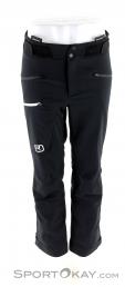 Ortovox Bacun Mens Ski Touring Pants, , Black, , Male, 0016-10720, 5637621644, , N2-02.jpg