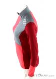 Ortovox Fleece Light Zip Neck HZ Womens Ski Touring Sweater, , Pink, , Female, 0016-10728, 5637622468, , N2-07.jpg
