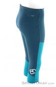 Ortovox Fleece Light Short Pants Womens Functional Pants, Ortovox, Modrá, , Ženy, 0016-10729, 5637622475, 4251422504928, N2-17.jpg