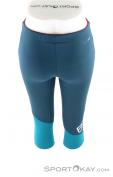 Ortovox Fleece Light Short Pants Womens Functional Pants, Ortovox, Modrá, , Ženy, 0016-10729, 5637622475, 4251422504928, N3-13.jpg