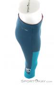 Ortovox Fleece Light Short Pants Womens Functional Pants, Ortovox, Blue, , Female, 0016-10729, 5637622475, 4251422504928, N3-18.jpg