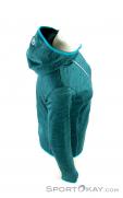 Ortovox Fleece Melange Hoody Womens Fleece Jacket, , Turquoise, , Female, 0016-10730, 5637622495, , N3-18.jpg