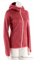 Ortovox Fleece Melange Hoody Womens Fleece Jacket, , Red, , Female, 0016-10730, 5637622500, , N1-01.jpg