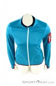 Ortovox Fleece Jacket Womens Fleece Jacket, , Turquoise, , Femmes, 0016-10580, 5637622516, , N3-03.jpg
