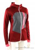 Ortovox Fleece Loden Hoody Womens Sweater, , Red, , Female, 0016-10732, 5637622541, , N1-01.jpg