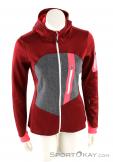 Ortovox Fleece Loden Hoody Womens Sweater, , Red, , Female, 0016-10732, 5637622541, , N2-02.jpg