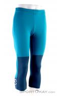 Ortovox Fleece Light Short Pants Mens Functional Pants, Ortovox, Blue, , Male, 0016-10736, 5637622723, 4251422505314, N1-01.jpg