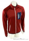 Ortovox Fleece Jacket Mens Ski Touring Sweater, , Red, , Male, 0016-10738, 5637622774, , N2-02.jpg
